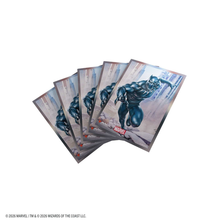 Gamegenic Magic the Gathering Marvel Super Heroes Premium Art Sleeves Black Panther Card Game Accessory