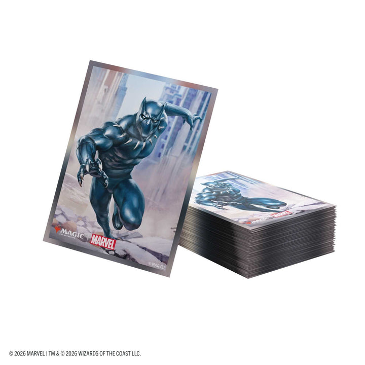Gamegenic Magic the Gathering Marvel Super Heroes Premium Art Sleeves Black Panther Card Game Accessory