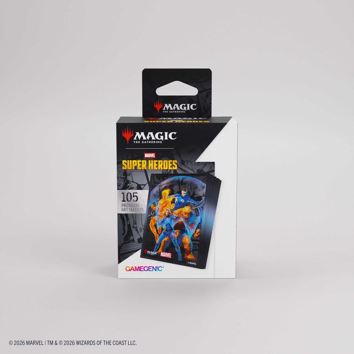 Gamegenic Magic the Gathering Marvel Super Heroes Premium Art Sleeves The Fantastic Four Card Game Accessory