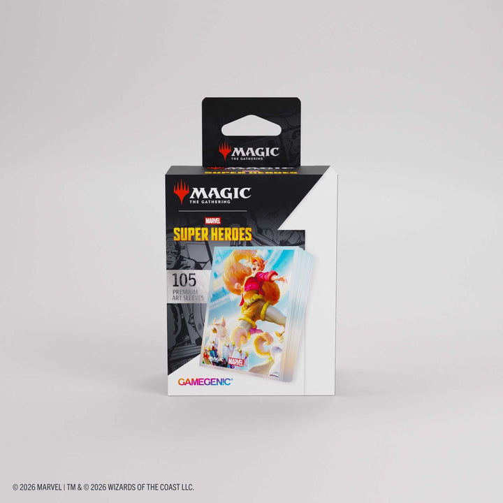 Gamegenic Magic the Gathering Marvel Super Heroes Premium Art Sleeves Go Nuts Card Game Accessory