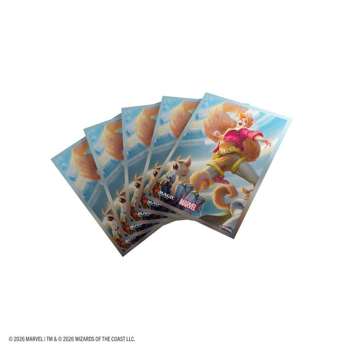 Gamegenic Magic the Gathering Marvel Super Heroes Premium Art Sleeves Go Nuts Card Game Accessory
