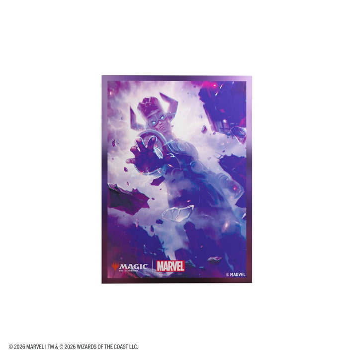 Gamegenic Magic the Gathering Marvel Super Heroes Premium Art Sleeves Galactus Token Card Game Accessory