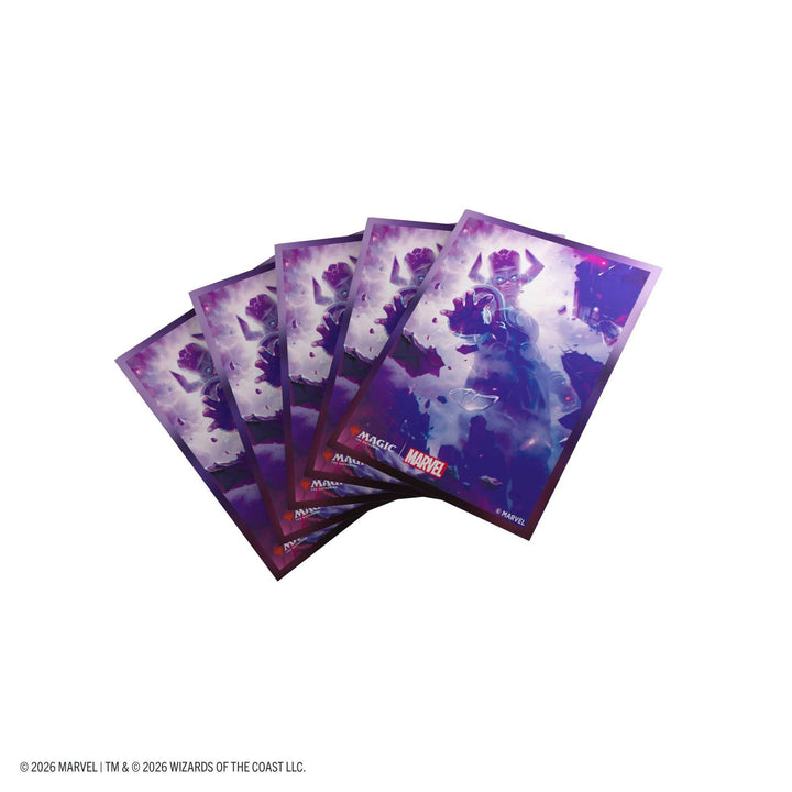 Gamegenic Magic the Gathering Marvel Super Heroes Premium Art Sleeves Galactus Token Card Game Accessory