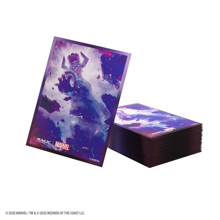Gamegenic Magic the Gathering Marvel Super Heroes Premium Art Sleeves Galactus Token Card Game Accessory