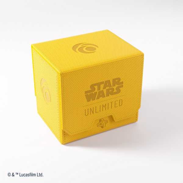 Gamegenic Star Wars Unlimited Deck Pod Yellow Gaming Accessory 1
