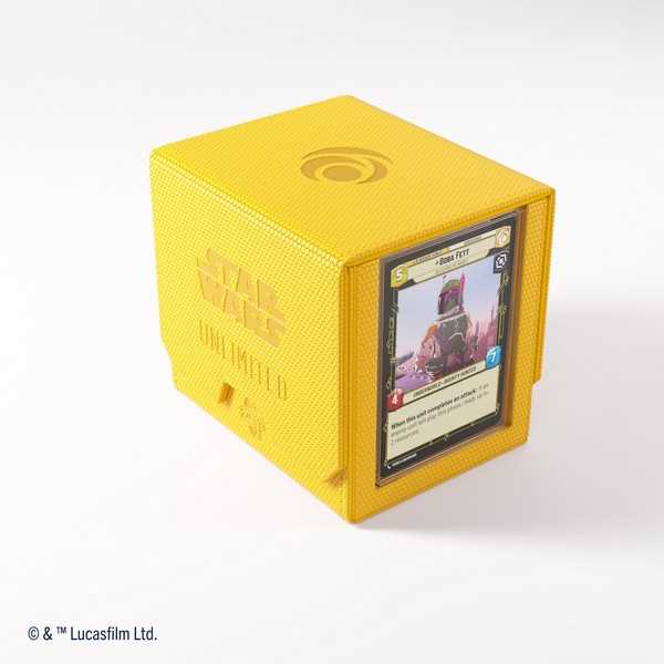 Gamegenic Star Wars Unlimited Deck Pod Yellow Gaming Accessory 3