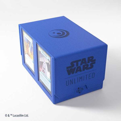 Gamegenic Star Wars Unlimited Double Deck Pod Blue Gaming Accessory 1