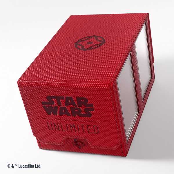 Gamegenic Star Wars Unlimited Double Deck Pod Red Gaming Accessory 2