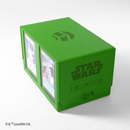 Gamegenic Star Wars Unlimited Double Deck Pod Green Gaming Accessory 1