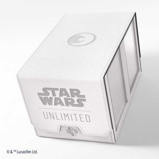 Gamegenic Star Wars Unlimited Double Deck Pod White Black Gaming Accessory 2
