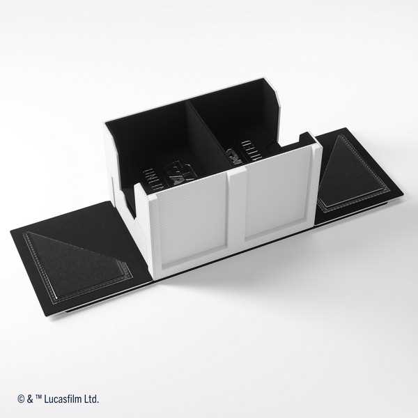 Gamegenic Star Wars Unlimited Double Deck Pod White Black Gaming Accessory 4