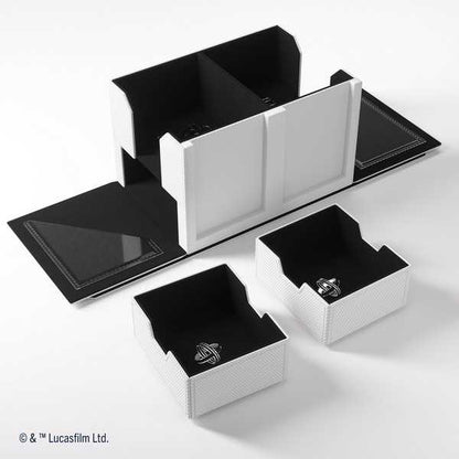 Gamegenic Star Wars Unlimited Double Deck Pod White Black Gaming Accessory 6