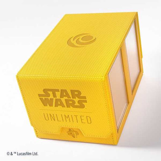 Gamegenic Star Wars Unlimited Double Deck Pod Yellow Gaming Accessory 2
