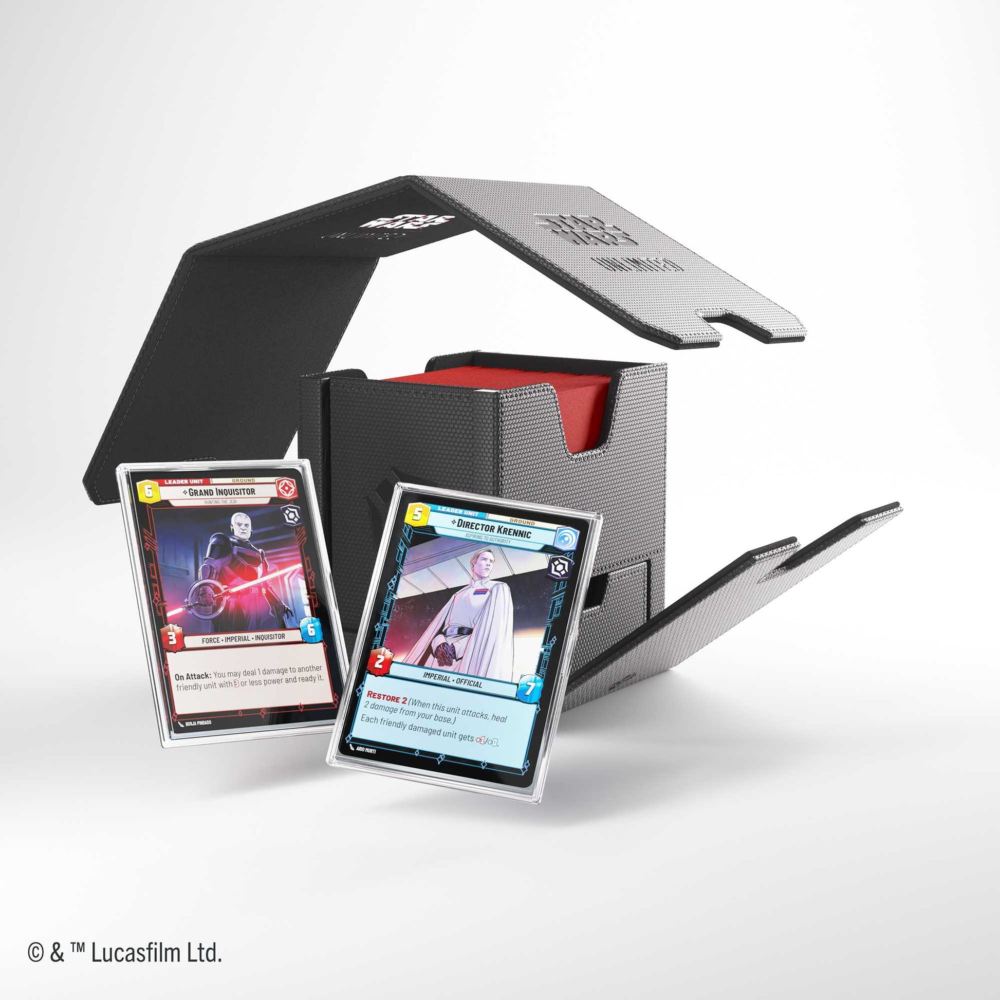 Gamegenic Star Wars Unlimited Twin Suns Deck Pod Black Gaming Accessory 5