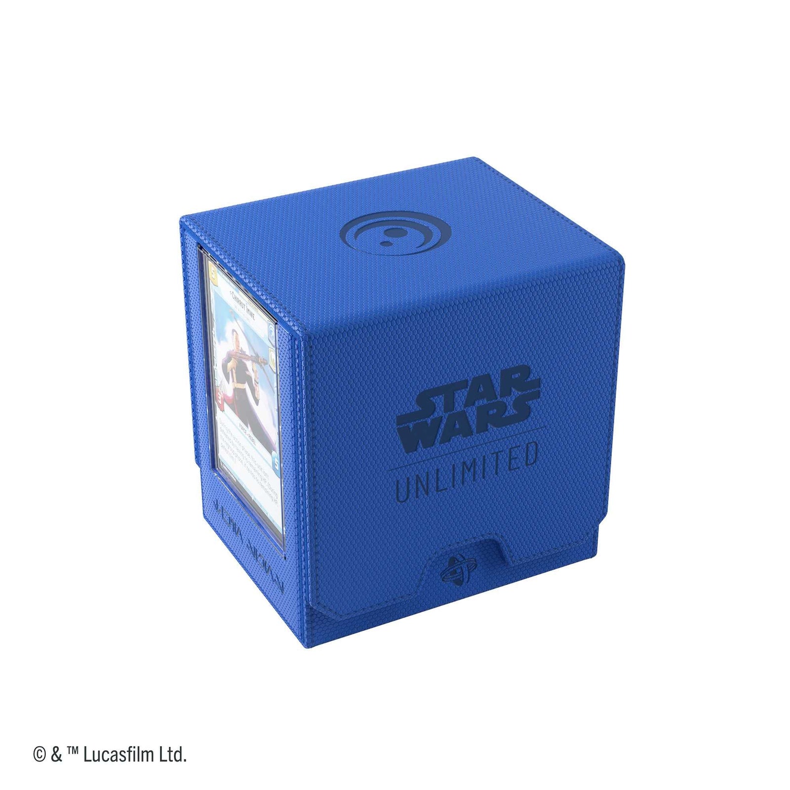Gamegenic Star Wars Unlimited Twin Suns Deck Pod Blue Gaming Accessory 1
