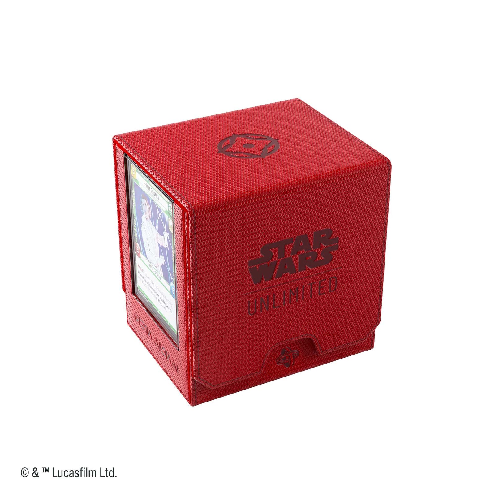 Gamegenic Star Wars Unlimited Twin Suns Deck Pod Red Gaming Accessory 1