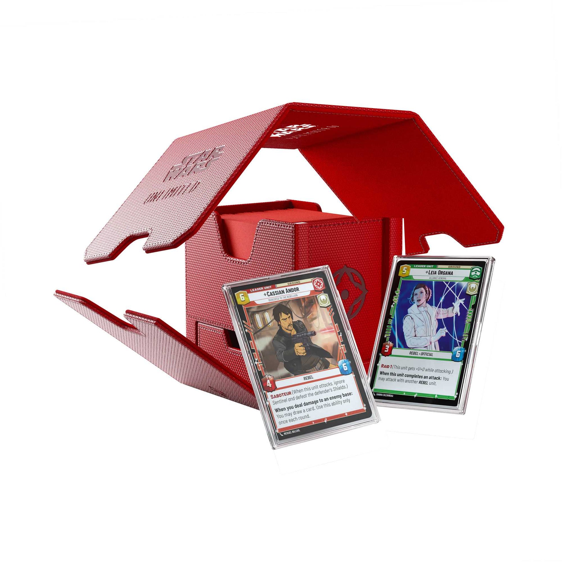 Gamegenic Star Wars Unlimited Twin Suns Deck Pod Red Gaming Accessory 5