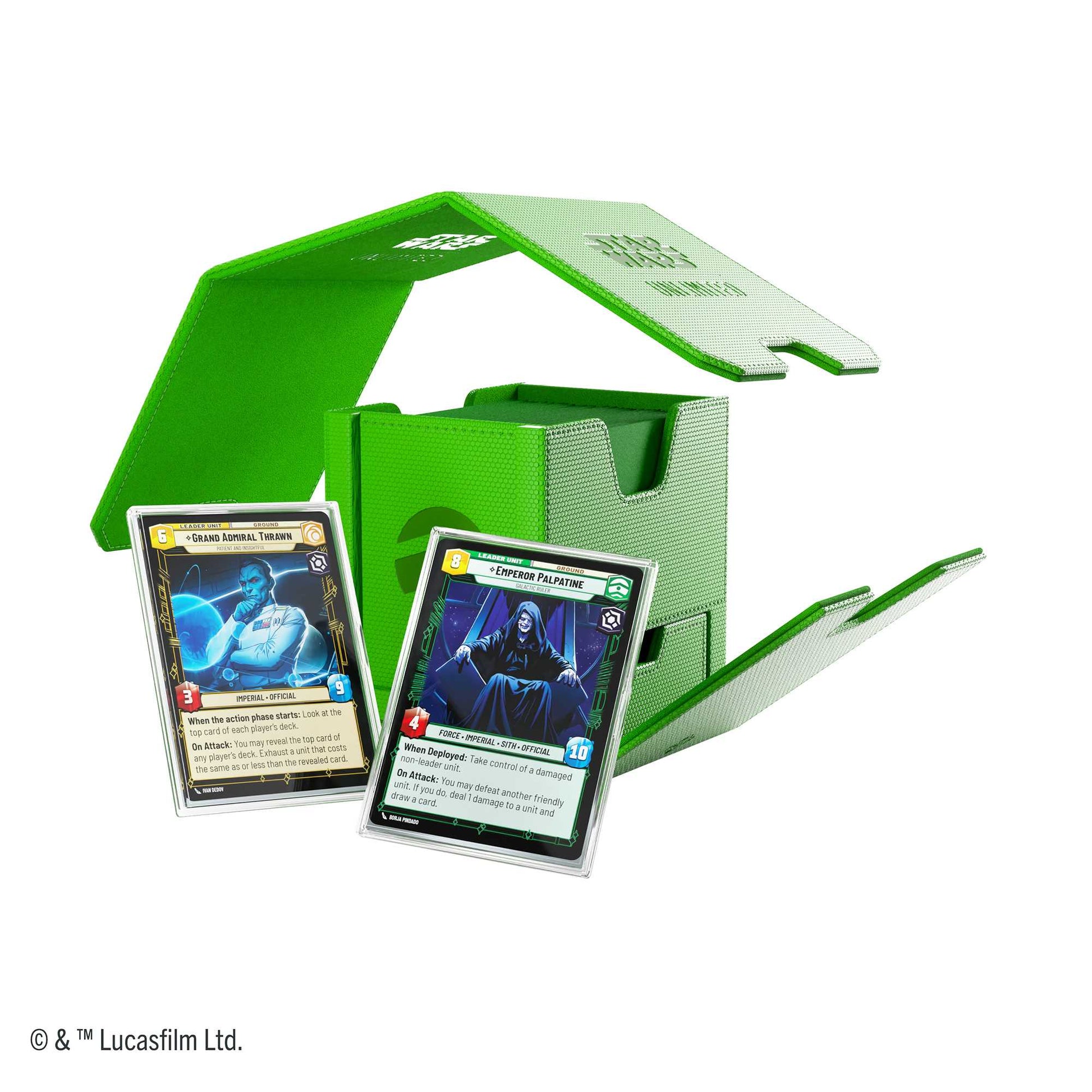 Gamegenic Star Wars Unlimited Twin Suns Deck Pod Green Gaming Accessory 5