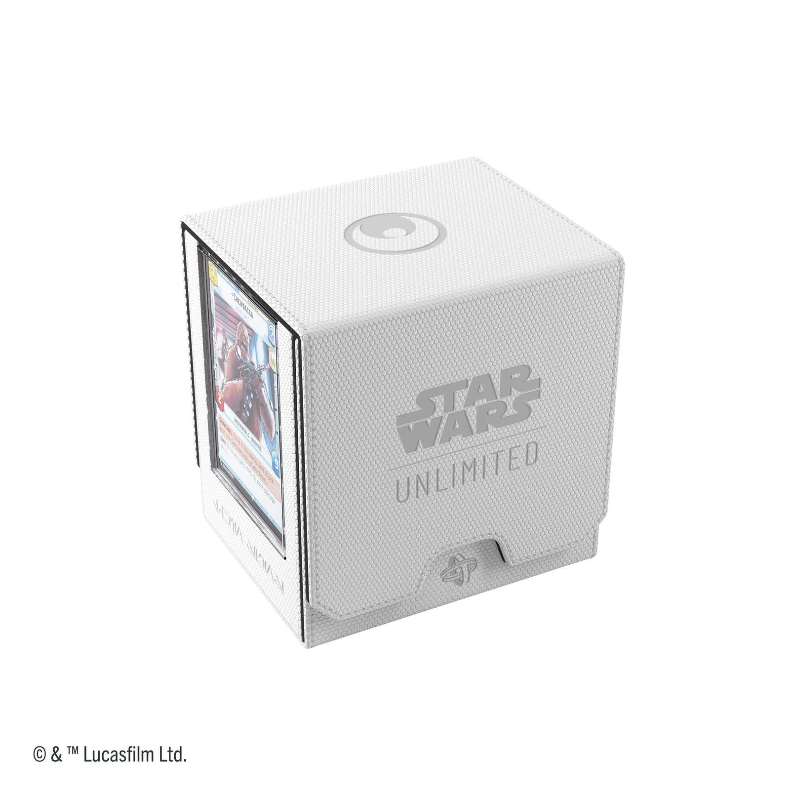 Gamegenic Star Wars Unlimited Twin Suns Deck Pod White Black Gaming Accessory 1