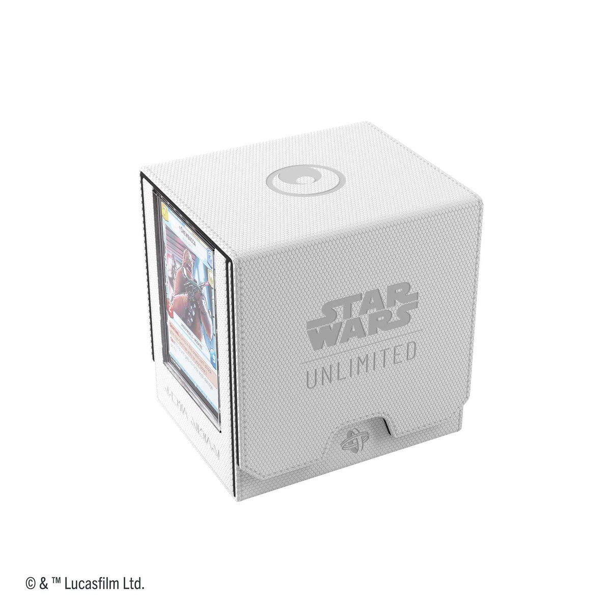 Gamegenic Star Wars Unlimited Twin Suns Deck Pod White Black Gaming Accessory 1