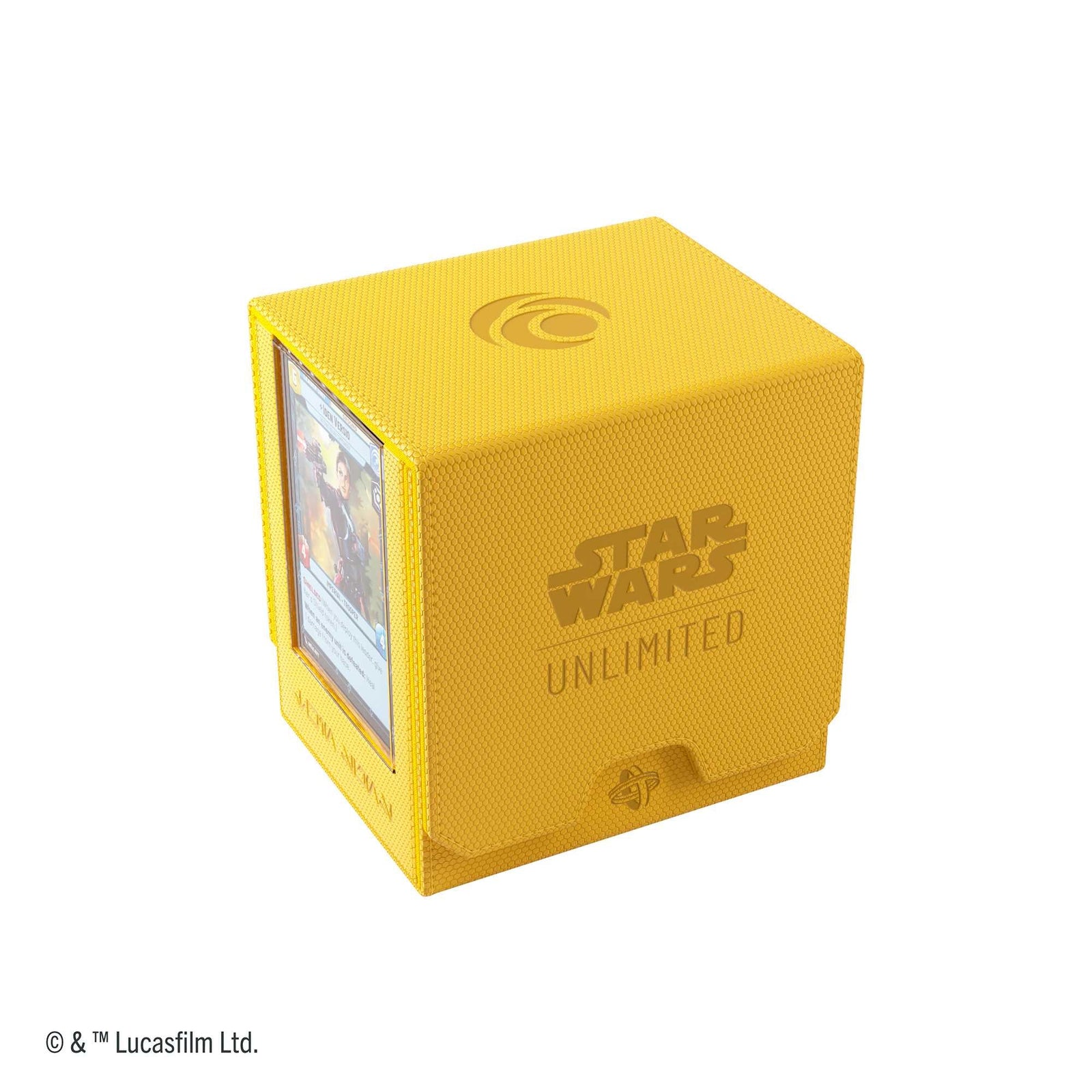 Gamegenic Star Wars Unlimited Twin Suns Deck Pod Yellow Gaming Accessory 1