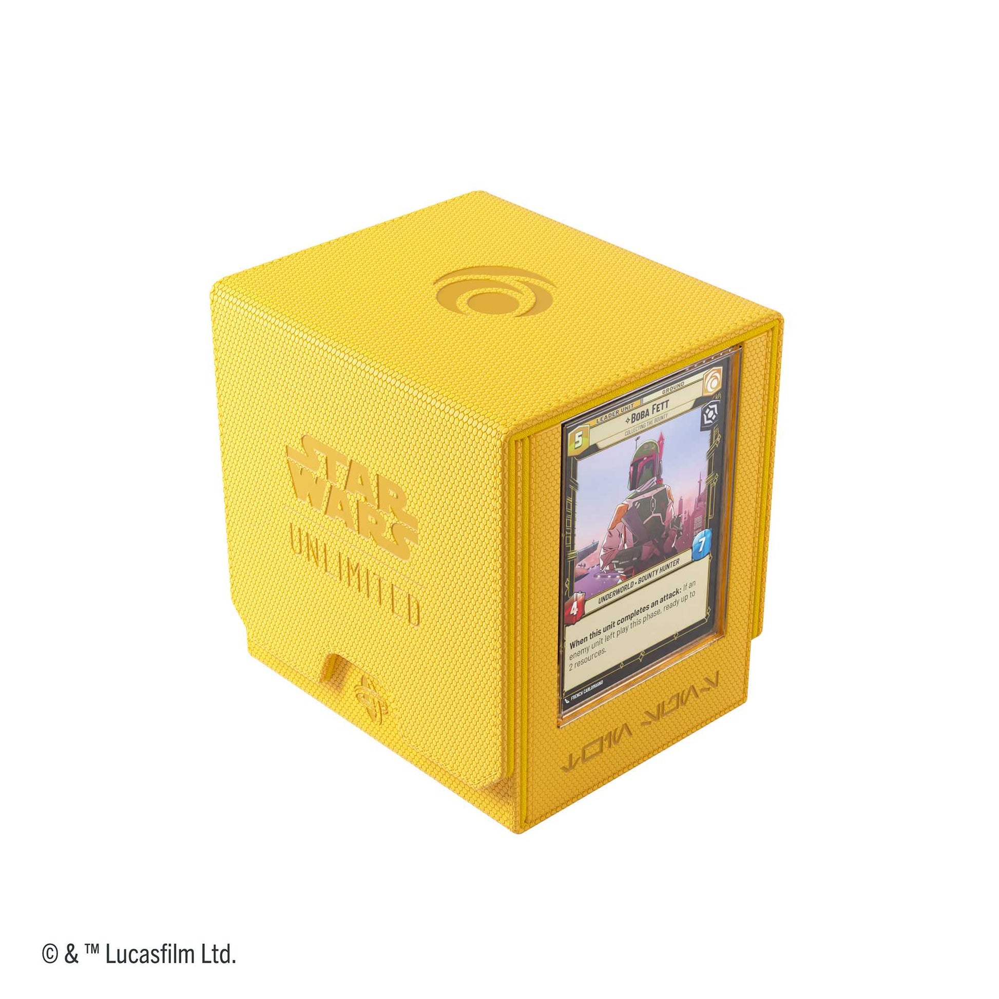 Gamegenic Star Wars Unlimited Twin Suns Deck Pod Yellow Gaming Accessory 4
