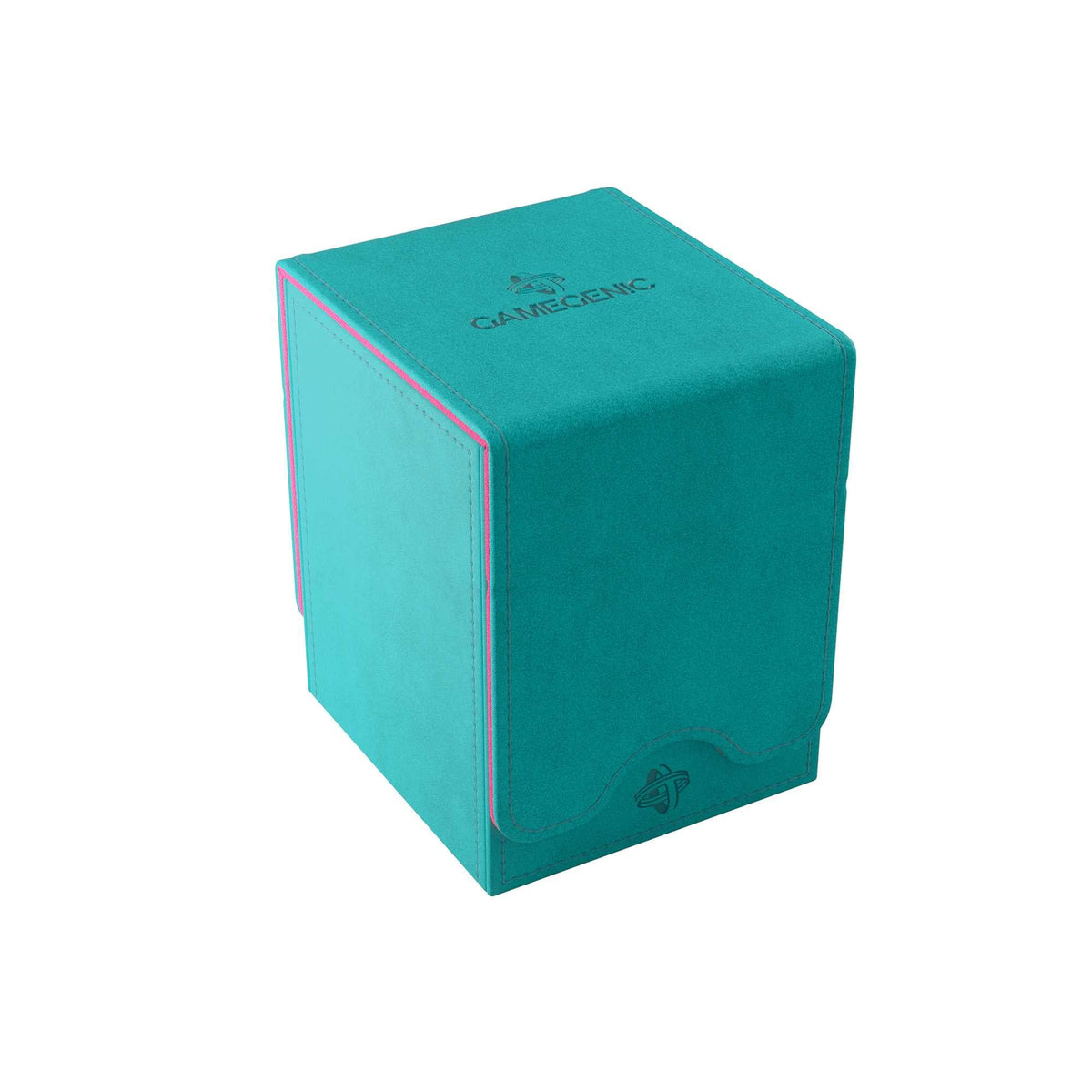 Squire 100 Plus XL Teal Pink Card Sleeve by Gamegenic 3