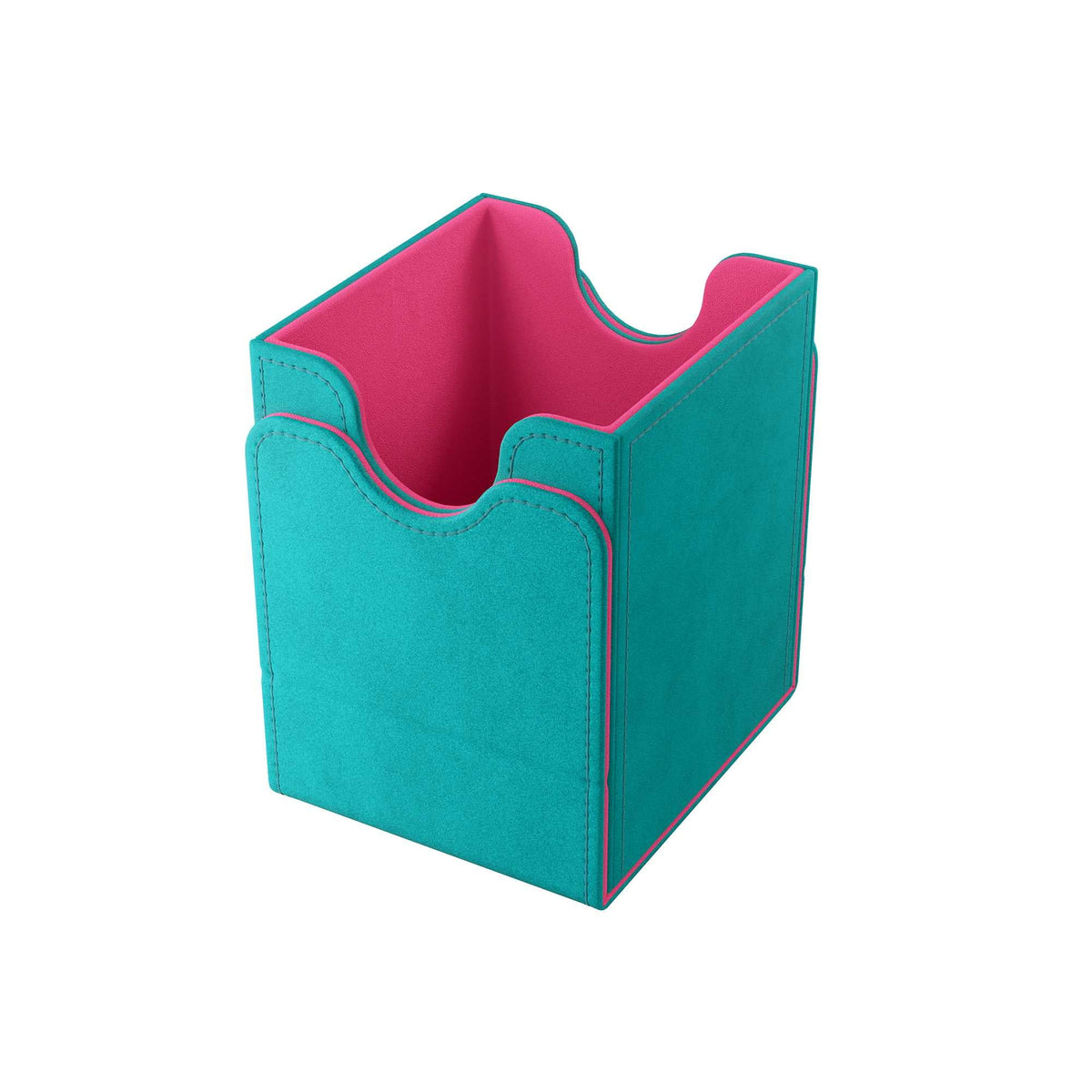 Squire 100 Plus XL Teal Pink Card Sleeve by Gamegenic 4
