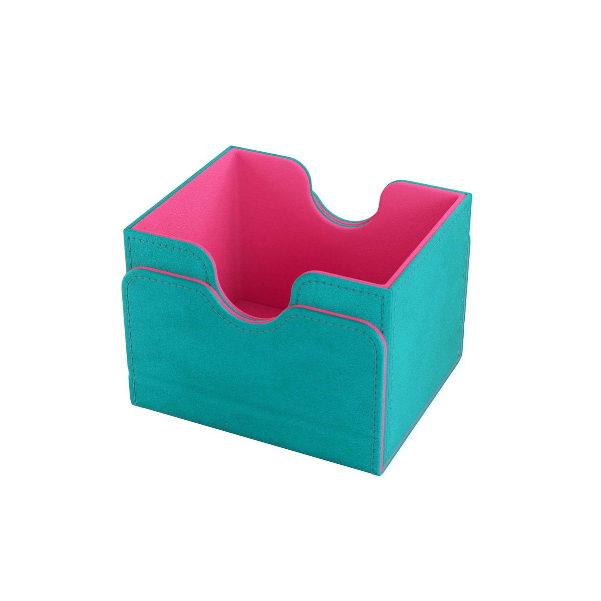 Sidekick 100 Plus XL Teal Pink Card Sleeve by Gamegenic 4