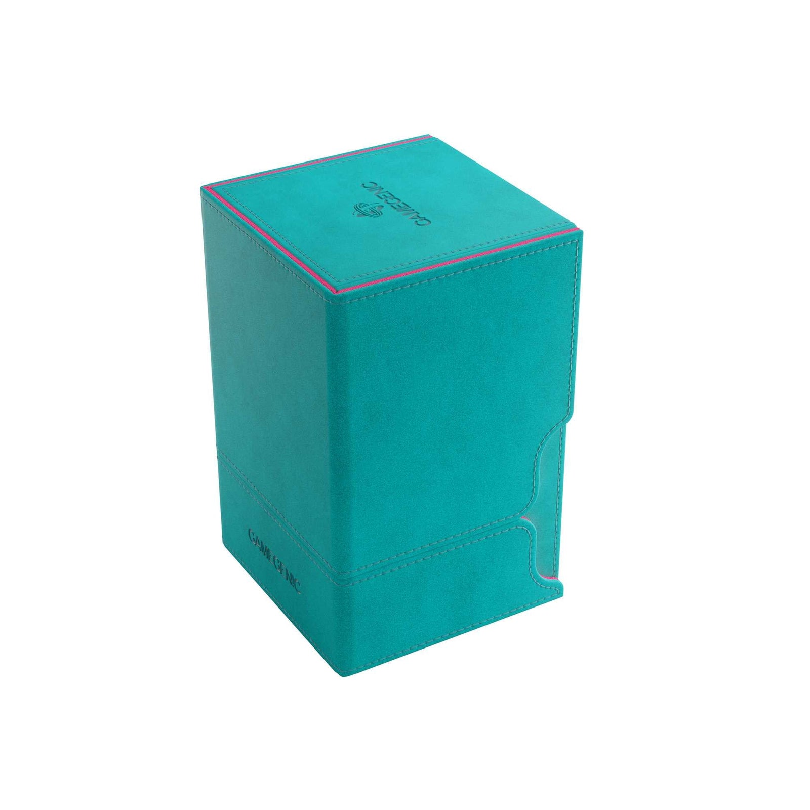Watchtower 100 Plus XL Teal Pink Card Sleeve by Gamegenic 2