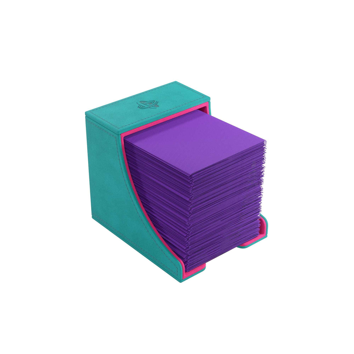 Watchtower 100 Plus XL Teal Pink Card Sleeve by Gamegenic 5