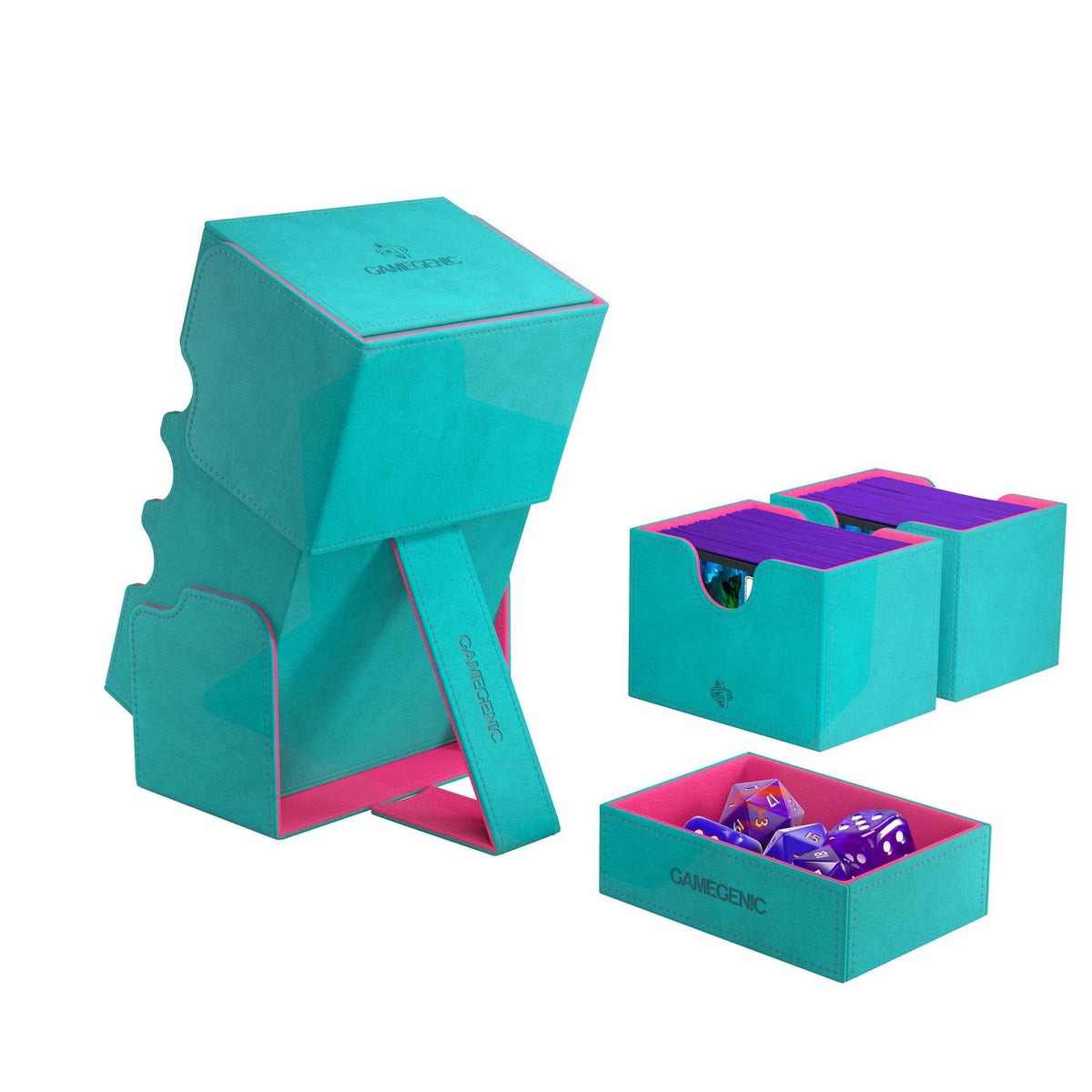 Gamegenic Stronghold 200 XL Teal Pink Gaming Accessory 4