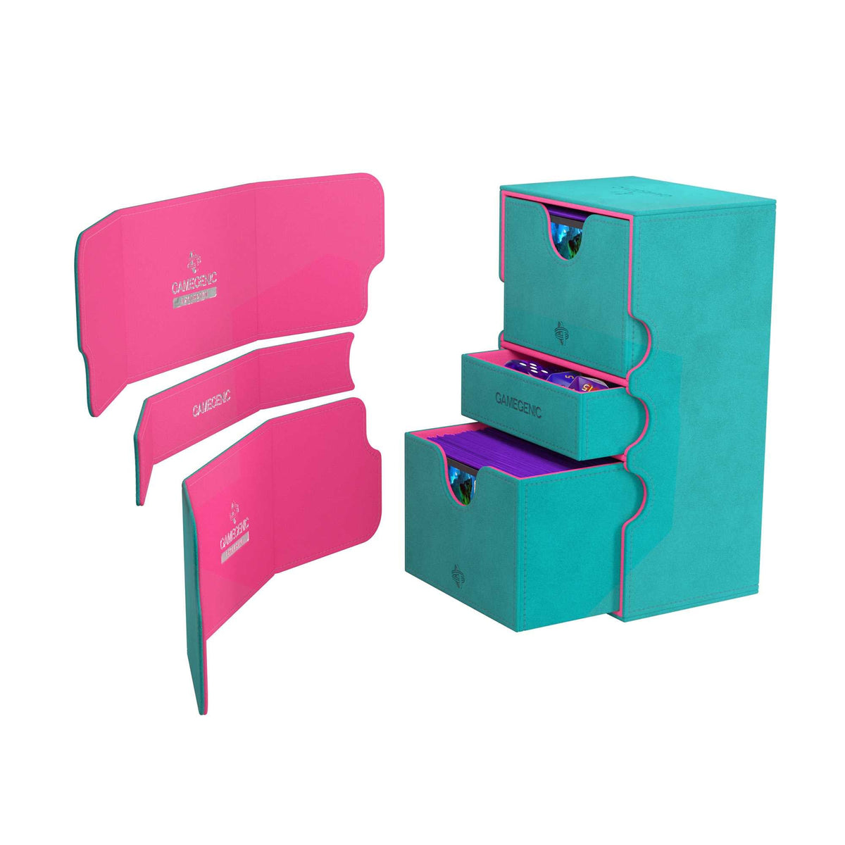 Gamegenic Stronghold 200 XL Teal Pink Gaming Accessory 5