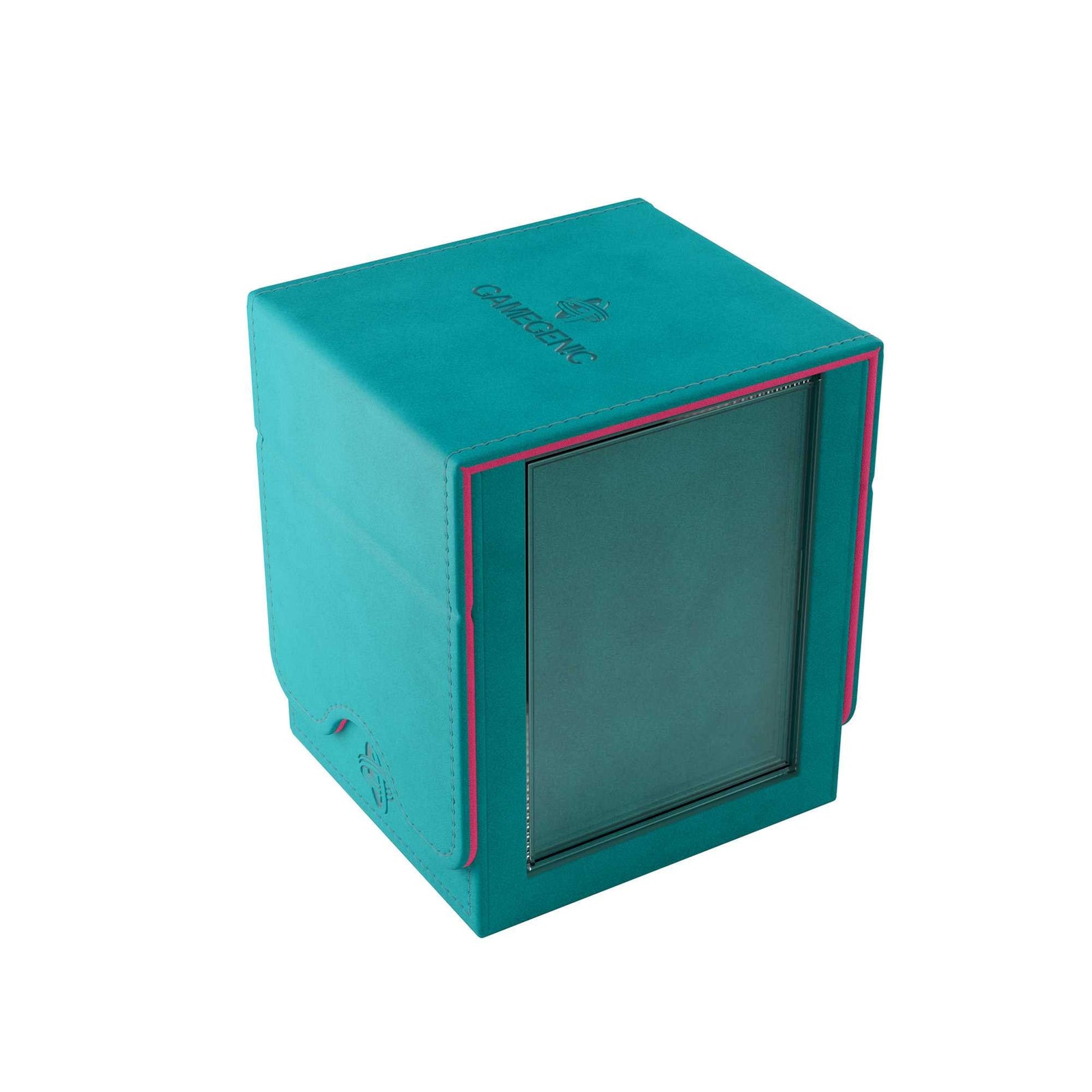 Squire Plus 100 Plus XL Teal Pink Card Sleeve by Gamegenic 1