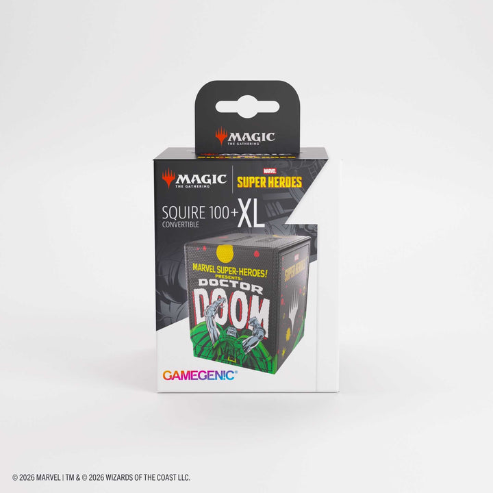 Gamegenic Magic the Gathering Marvel Super Heroes Squire 100+ XL Doctor Doom Spider-Man Card Game Accessory