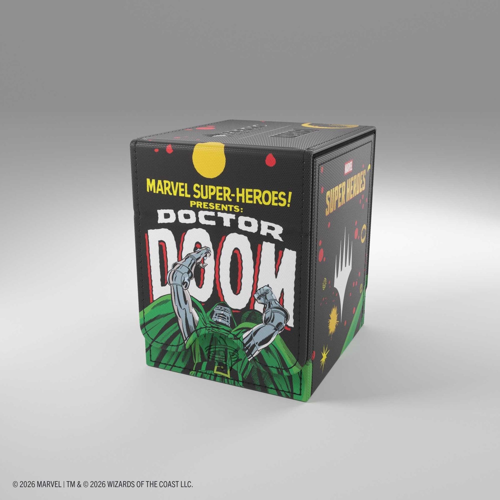 Gamegenic Magic the Gathering Marvel Super Heroes Squire 100+ XL Doctor Doom Spider-Man Card Game Accessory