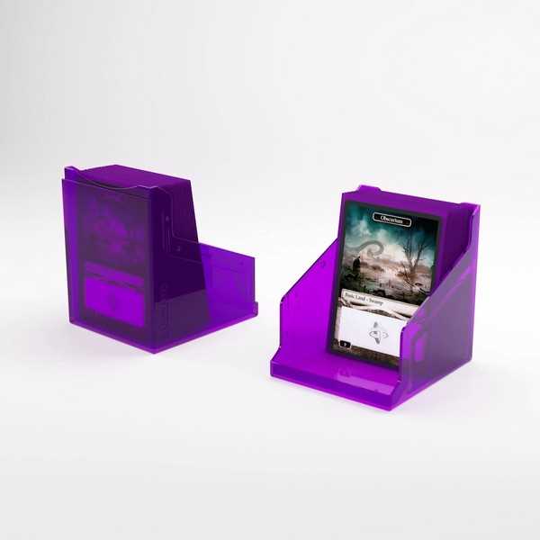 Bastion 100 Plus XL Purple Card Sleeve by Gamegenic 4