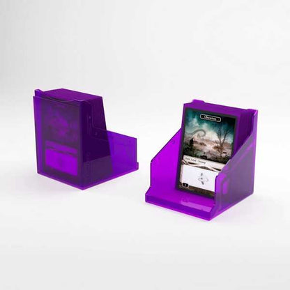 Bastion 100 Plus XL Purple Card Sleeve by Gamegenic 4