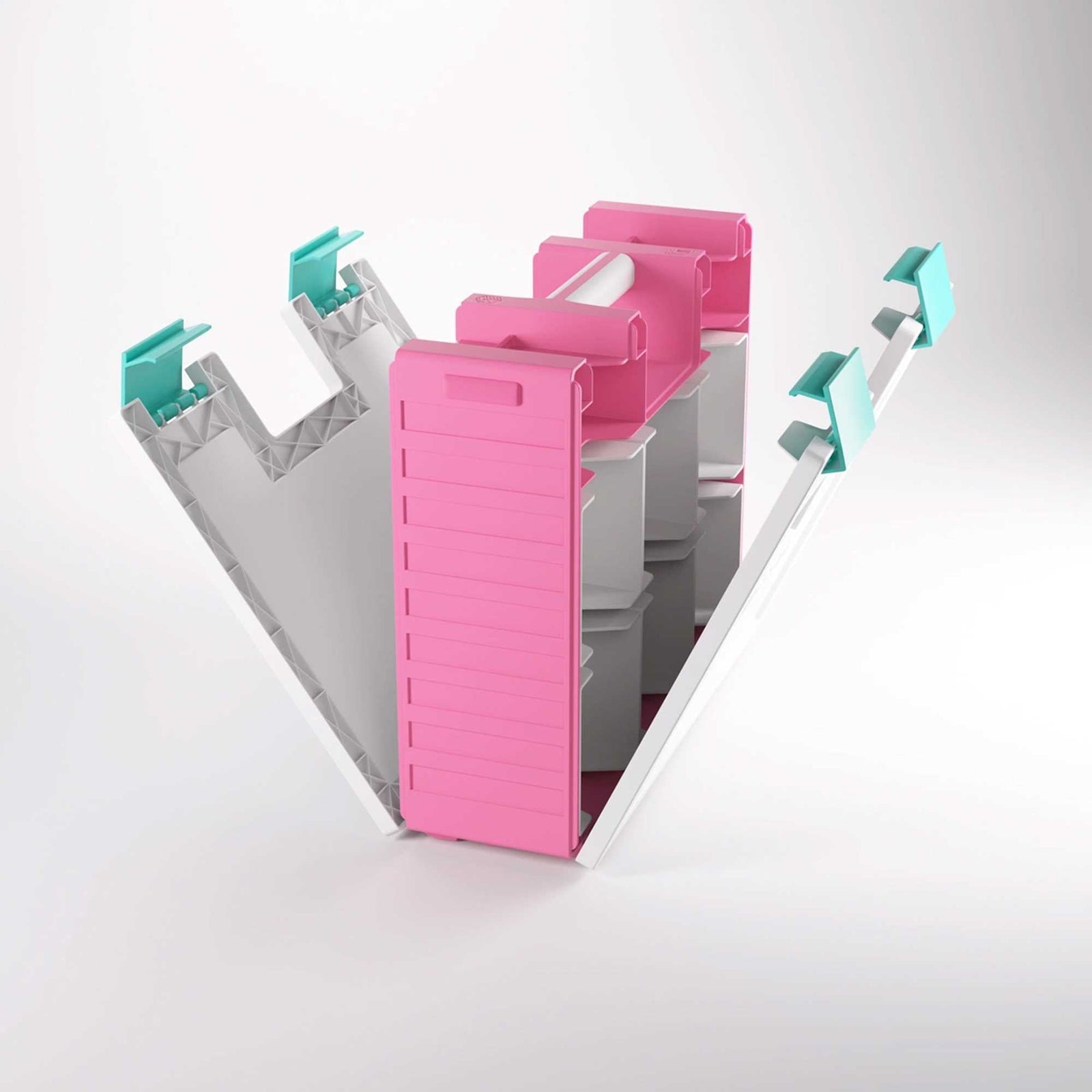Gamegenic Game Castle Pink White Teal Gaming Accessory 2