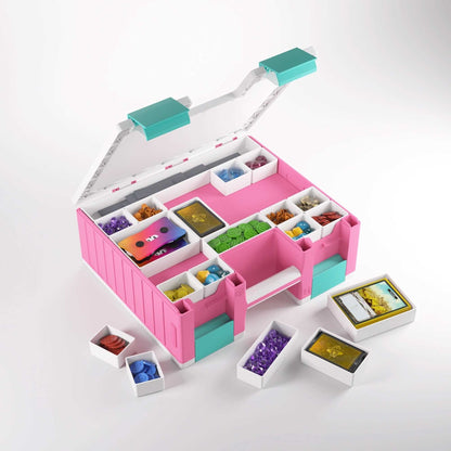 Gamegenic Game Castle Pink White Teal Gaming Accessory 5