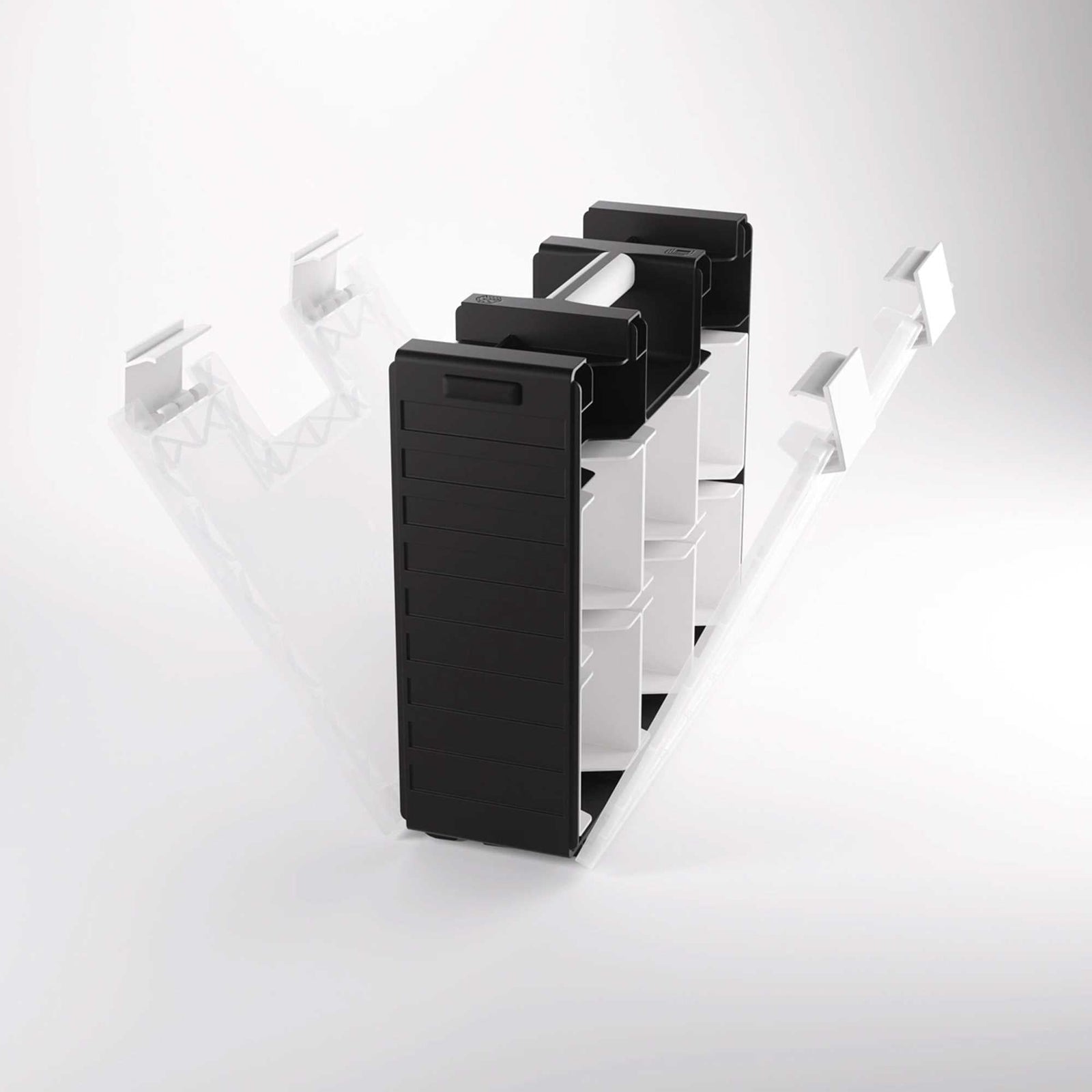 Gamegenic Game Castle Black White Clear Gaming Accessory 2
