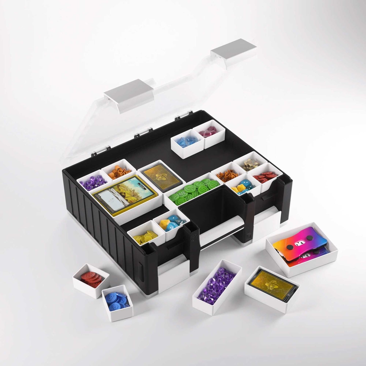 Gamegenic Game Castle Black White Clear Gaming Accessory 5