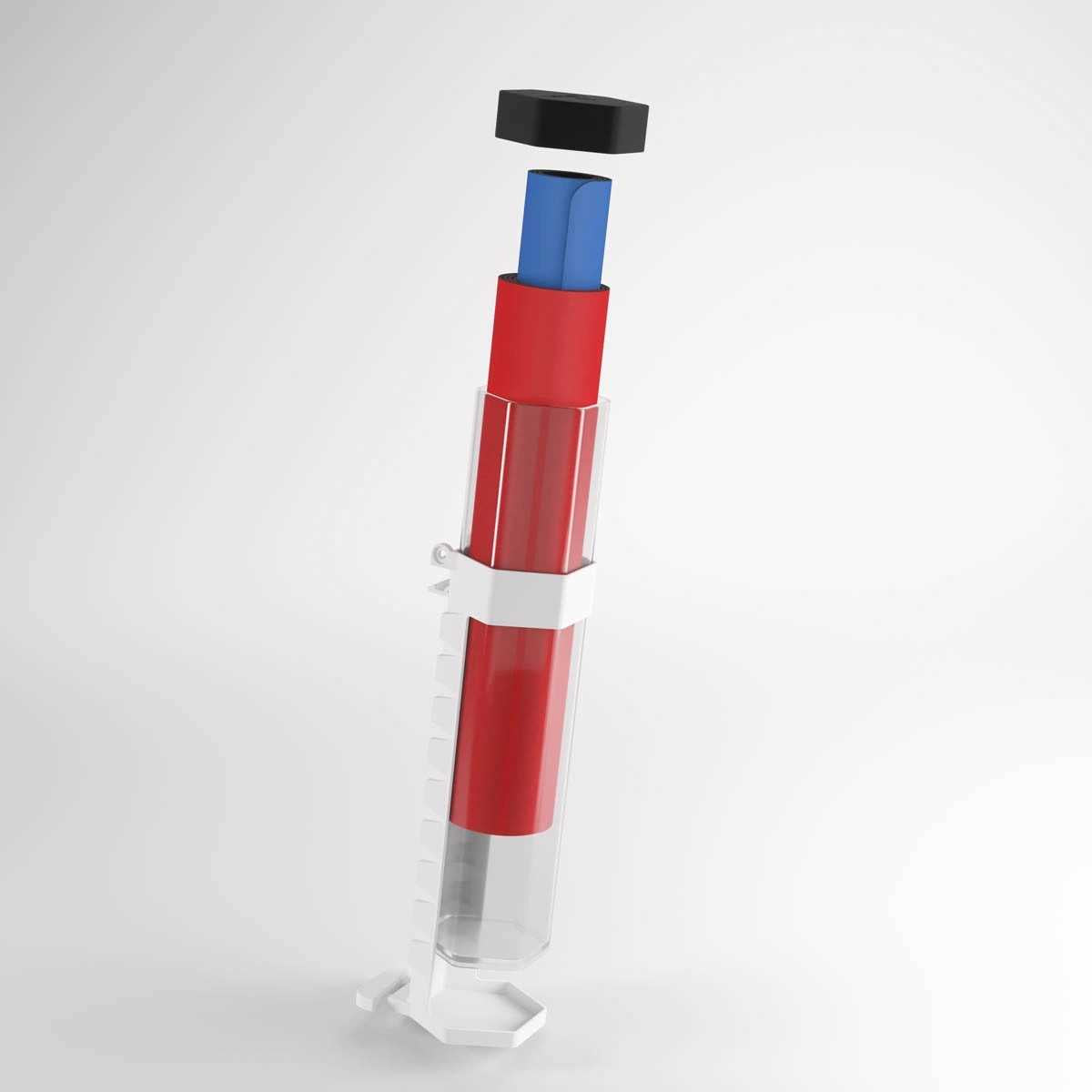 Gamegenic Game Castle Tube Holder White Gaming Accessory 5