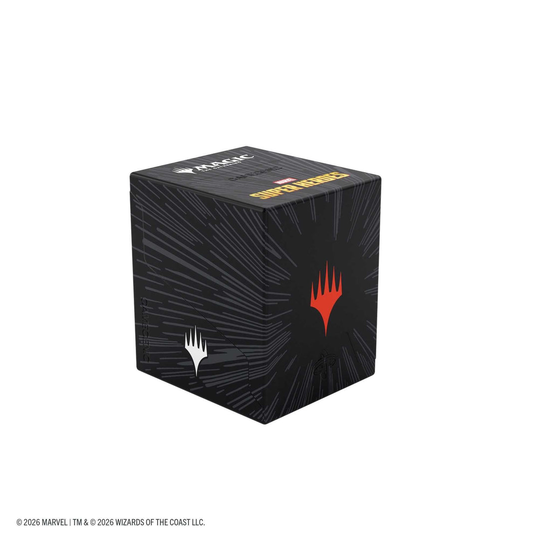 Gamegenic Magic the Gathering Marvel Super Heroes Bastion 100+ XL Comic Burst Black Card Game Accessory