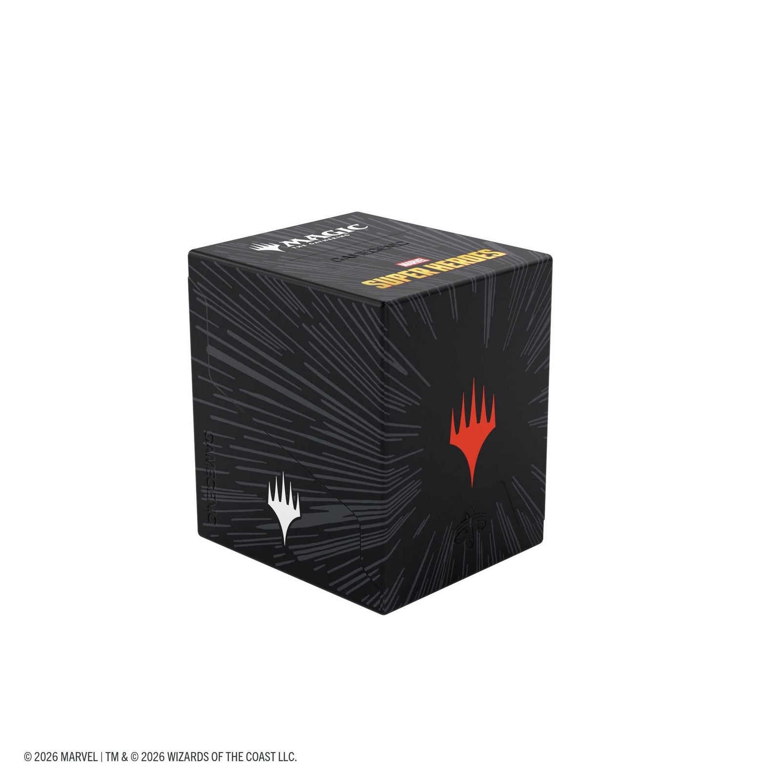 Gamegenic Magic the Gathering Marvel Super Heroes Bastion 100+ XL Comic Burst Black Card Game Accessory