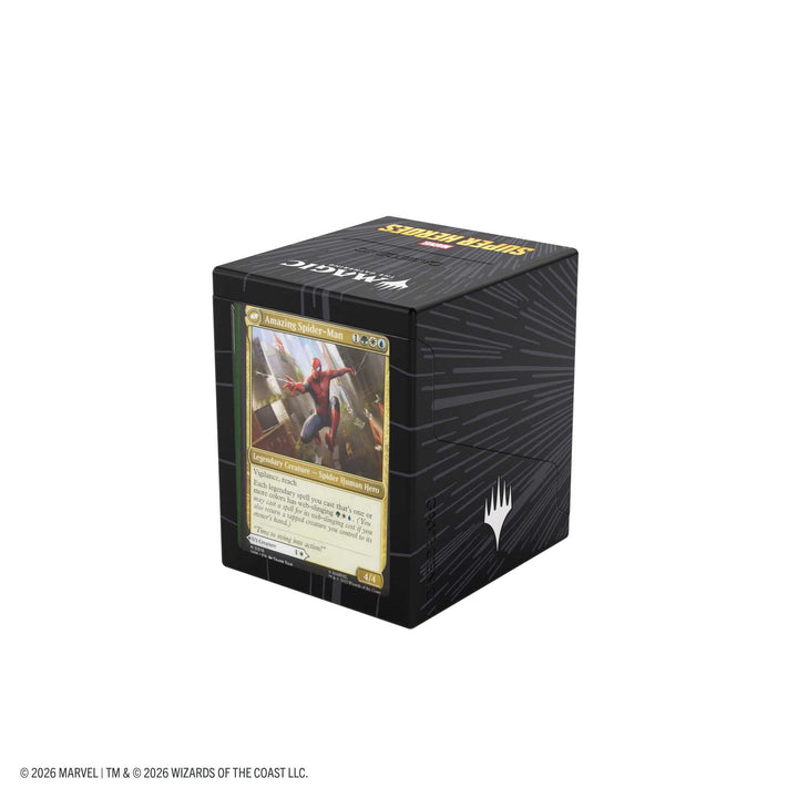 Gamegenic Magic the Gathering Marvel Super Heroes Bastion 100+ XL Comic Burst Black Card Game Accessory