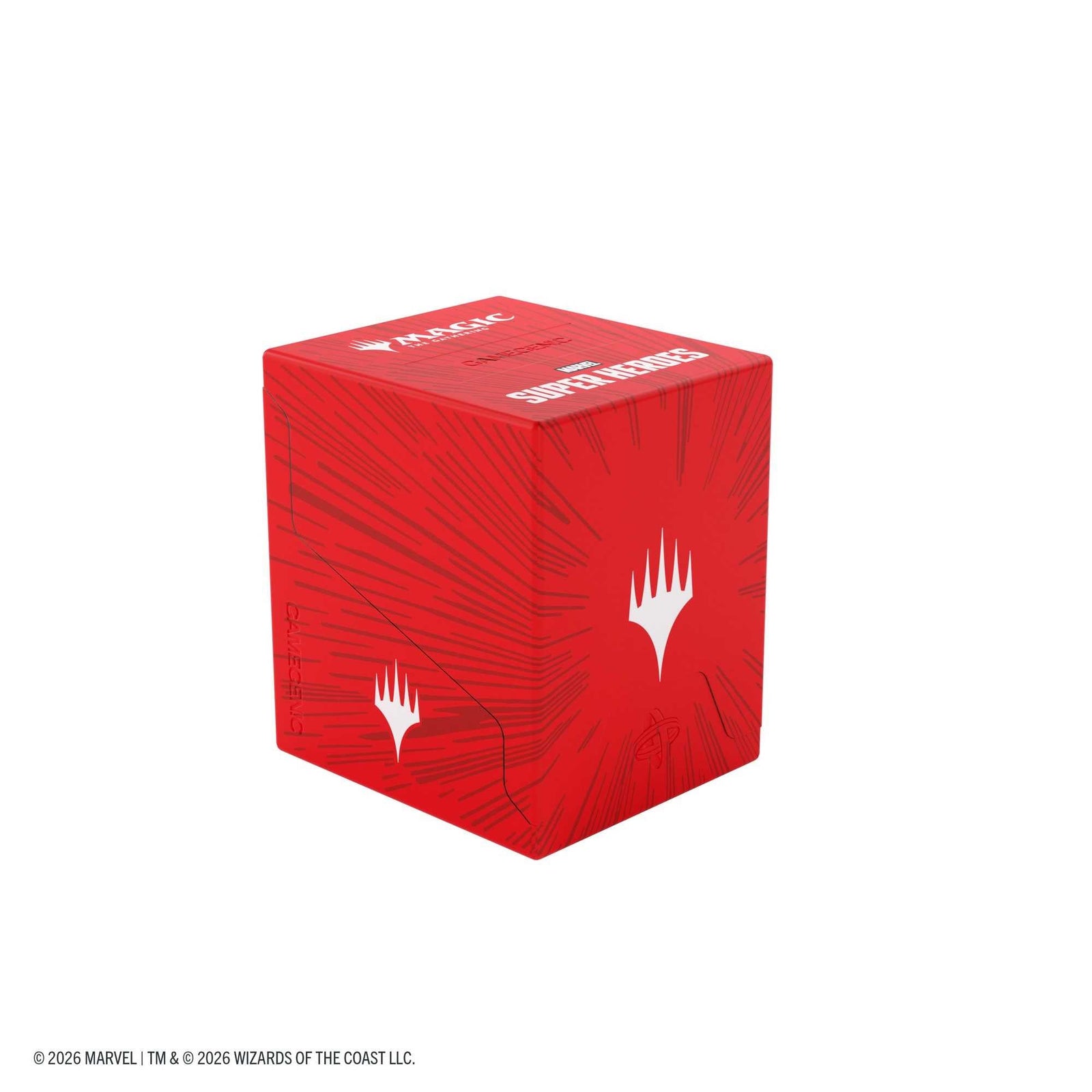 Gamegenic Magic the Gathering Marvel Super Heroes Bastion 100+ XL Comic Burst Red Card Game Accessory
