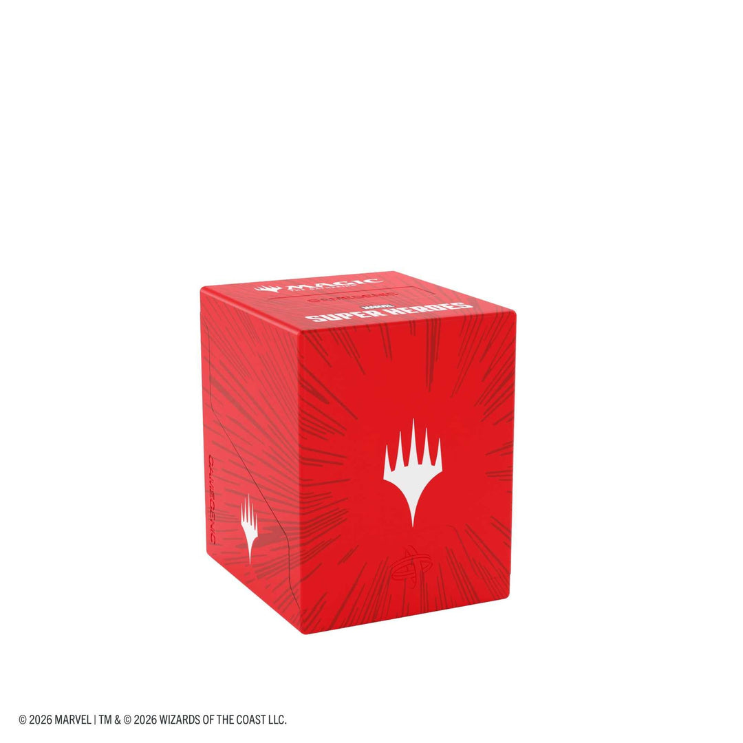 Gamegenic Magic the Gathering Marvel Super Heroes Bastion 100+ XL Comic Burst Red Card Game Accessory