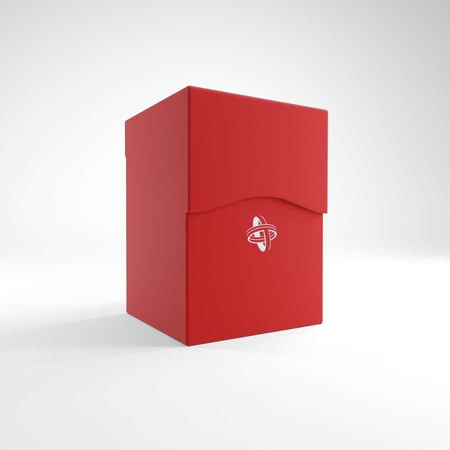 Deck Holder 100 Plus Red Deck Box by Gamegenic 1