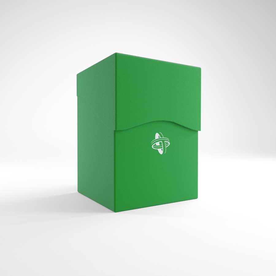 Deck Holder 100 Plus Green Deck Box by Gamegenic 1